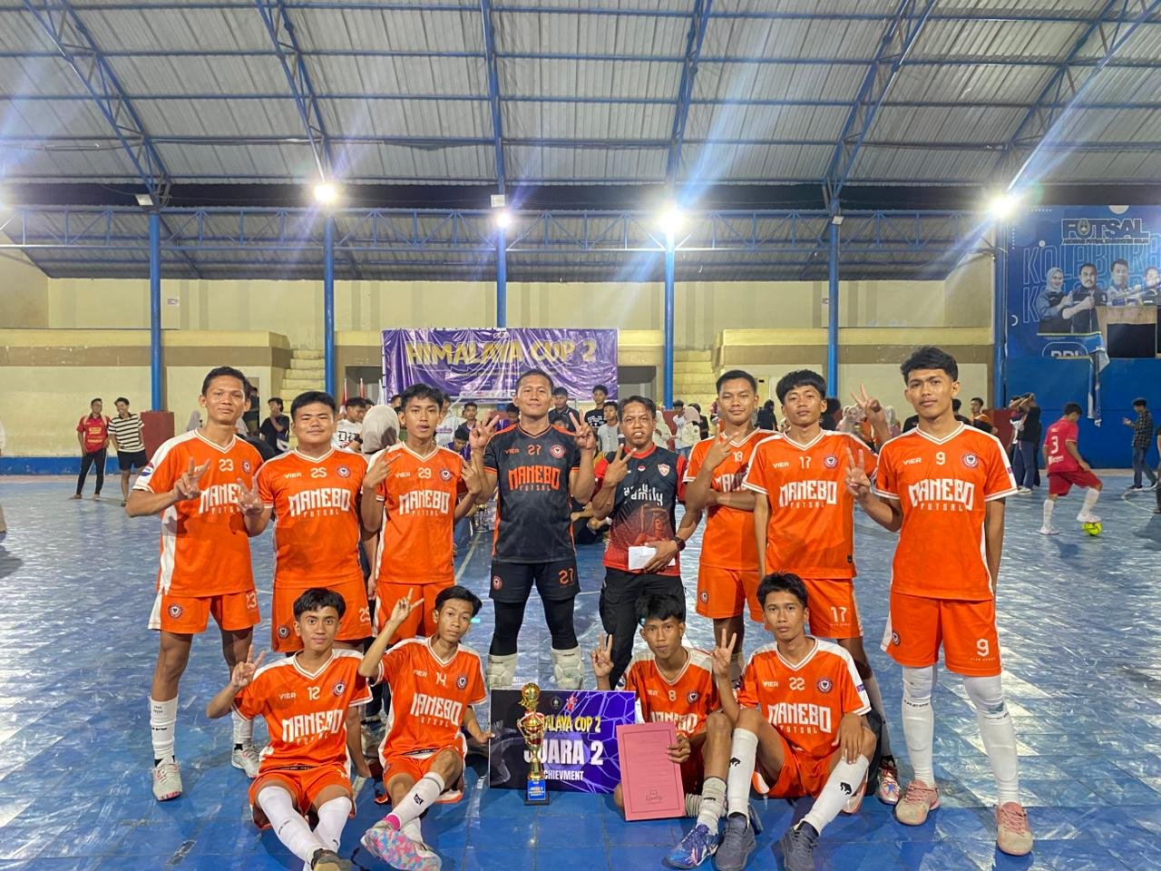 MAN 4 Bone Raih Runner Up Turnamen Futsal Antar SMA/SMK/MA di Sinjai